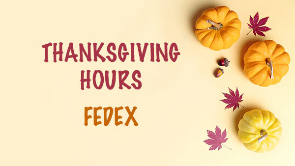Is FedEx Open on Thanksgiving